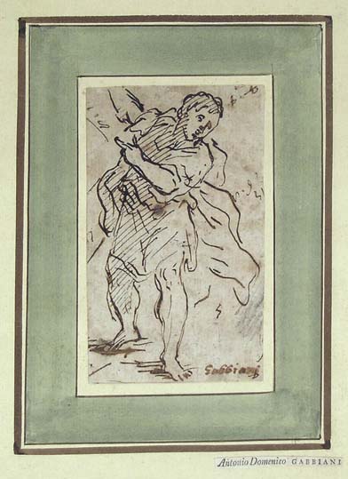 Antonio Domenico Gabbiani, standing male figure